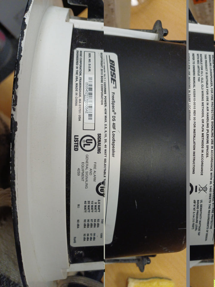 Haut-parleur encastrable plafond Bose