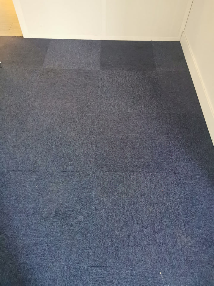 Dalles de moquette bleue - Backacia