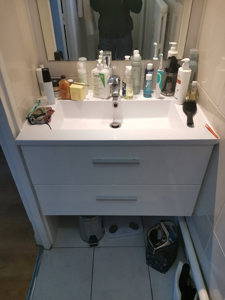 Meuble vasque avec mitigeur Grohe - Backacia