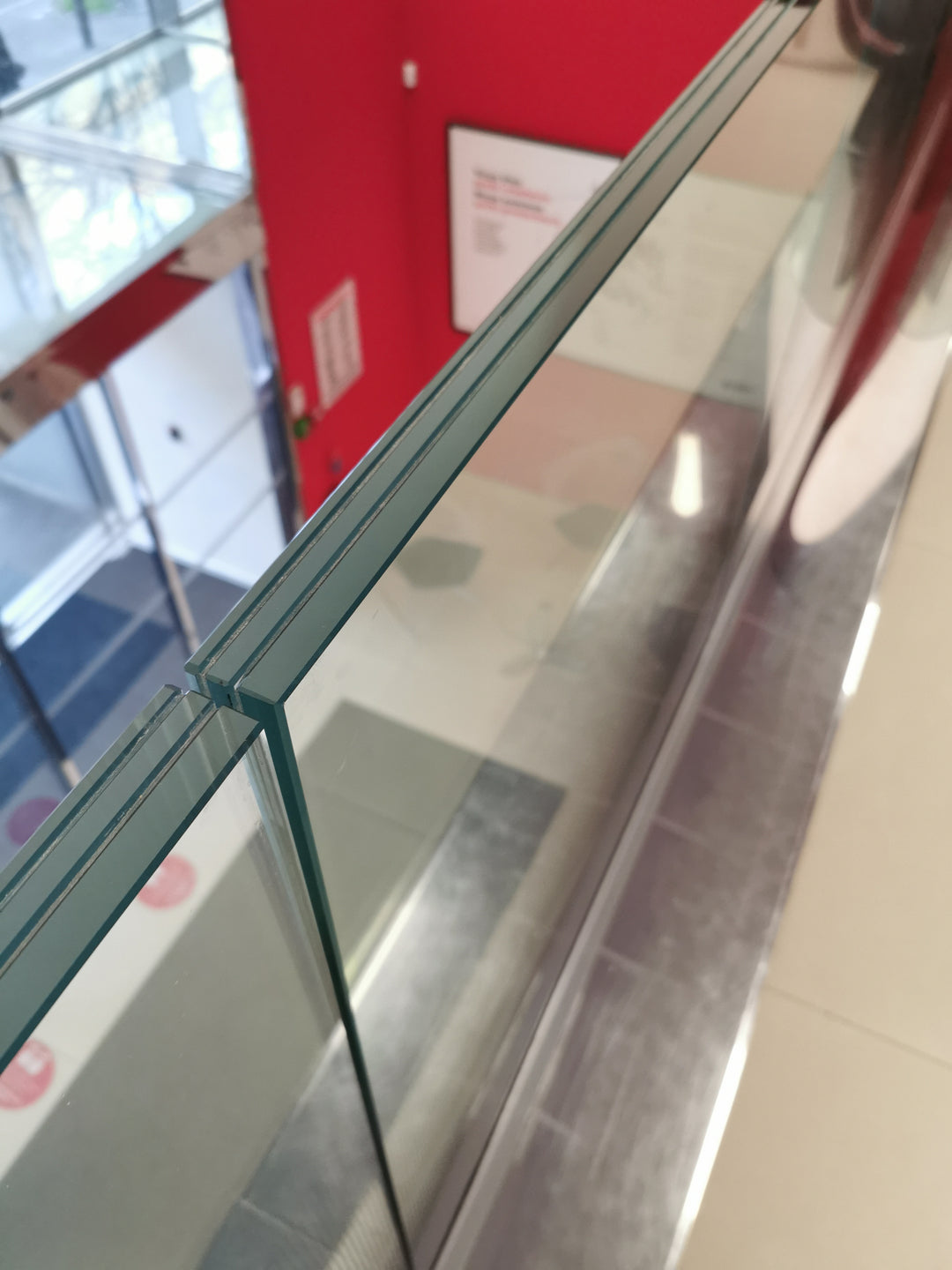 Garde - corps en verre épaisseur 3 cm - Backacia