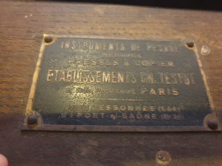 Balance en bois ancienne - Backacia